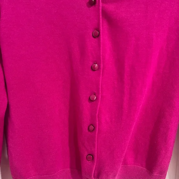 Banana Republic Fuchsia Cardigan Sweater - Picture 3 of 6